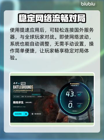 PUBG流畅吃鸡🚀必备加速器推荐！截图5