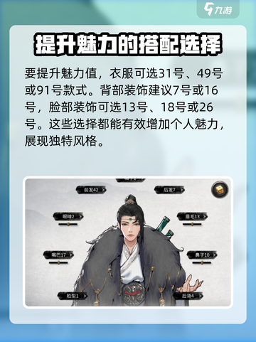 鬼谷八荒捏脸男怎么选数据介绍截图4