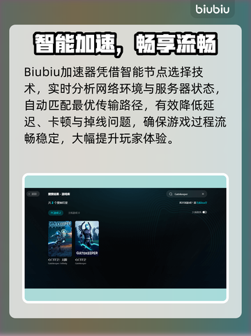 🔥低延迟神器！Gatekeeper加速器推荐截图2