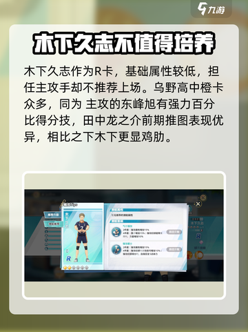 排球少年手游🔥木下久志最强阵容搭配💡截图2