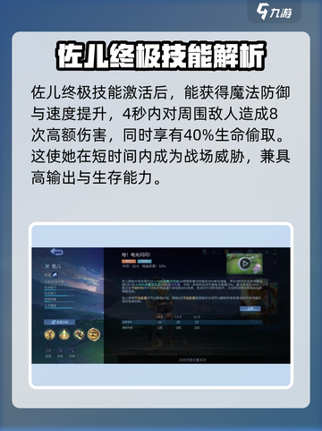 决胜巅峰：佐儿技能全解析💥🔥截图4