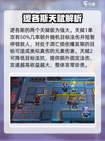 明日方舟：逻各斯天赋技能大起底，超强🔥等你来战！截图3