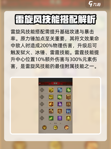 英雄没有闪滚雷旋风技能搭配一览介绍截图2