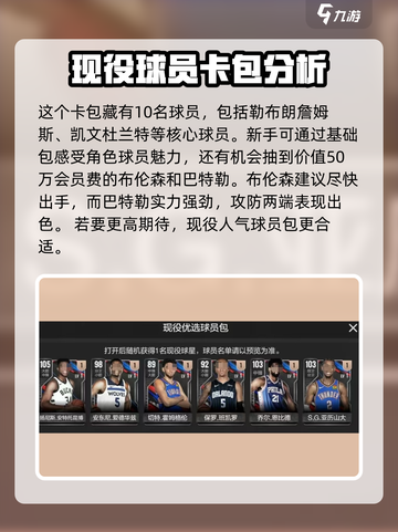 美职篮全明星🔥必买卡包推荐，新手必看！截图3