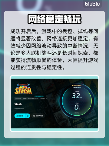 🎮Stash加速器终极推荐！秒杀网络延迟截图6