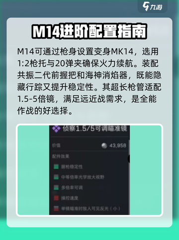 三角洲行动|M14玩法大揭秘💥截图4