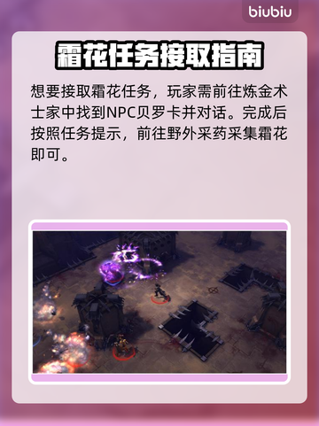 暗黑破坏神4：霜花任务全流程解析✨🎮截图2