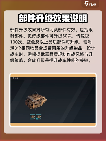 创世战车⚡部件升级秘籍🔥车主必看！截图3