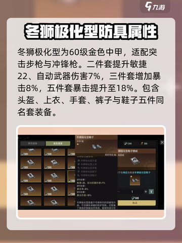 破碎之地冬狮套装怎么样介绍截图3