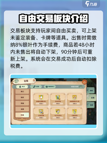 森之国度集市有什么用介绍截图3
