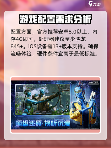 阿凡达重返潘多拉配置要求介绍介绍截图2