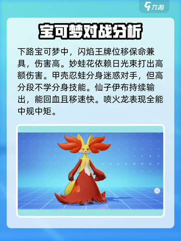 宝可梦大集结强度排行介绍截图5