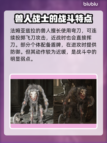 艾尔登法环黑夜君临！法姆兽人全介绍🔥怪兽迷必看！截图5