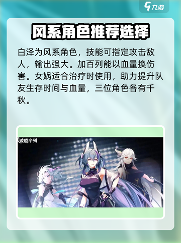 原神：风系角色超强推荐✨，破晓序列最佳搭档！🎉截图4