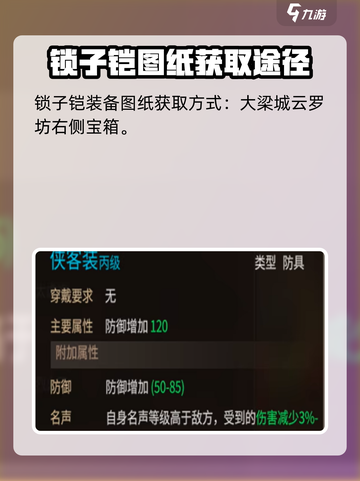 大侠立志传装备图纸获取方法🔥超全攻略！截图5