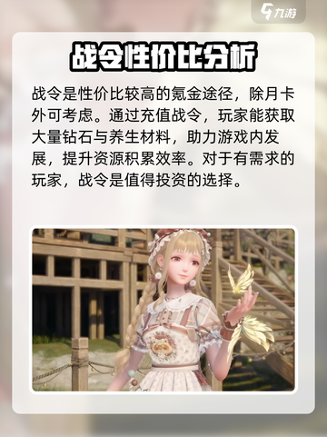 无限暖暖月卡值得买吗介绍截图4