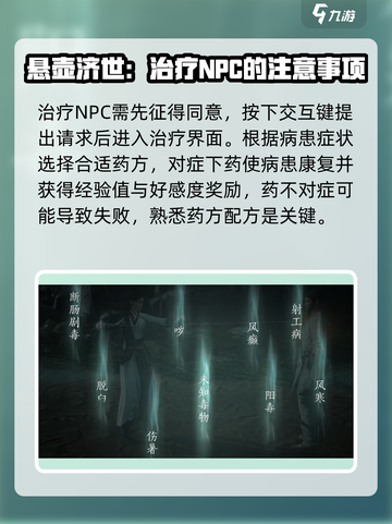 燕云十六声悬壶医术用法介绍介绍截图3