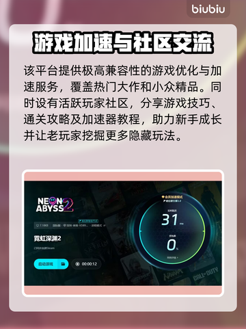 霓虹深渊2延迟卡顿？用它瞬间丝滑流畅！🔥🎮截图5