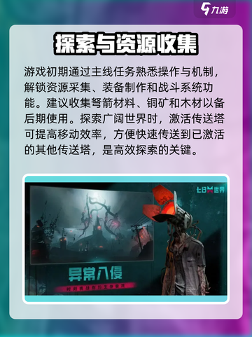 七日世界🔥新手必看！快速上手攻略💎截图2