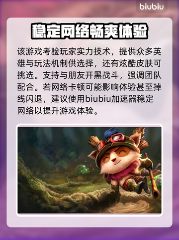 英雄联盟玩家必看！🔥LOL加速器推荐⚡截图2