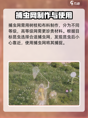 无限暖暖怎么捕虫介绍截图3