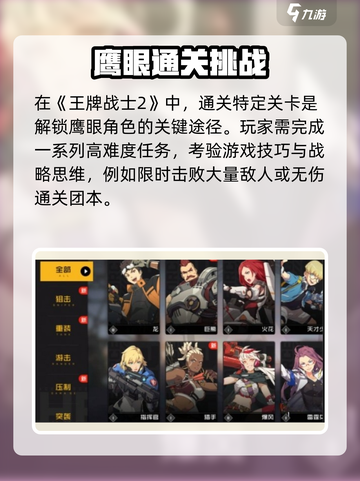 《王牌战士2》鹰眼获取攻略💥截图2