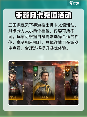 三国谋定天下月卡多少钱介绍截图2