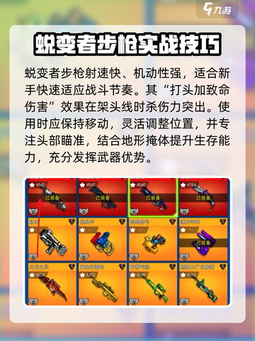 新人玩家必看！🔥像素射击新手武器推荐TOP榜💥截图2