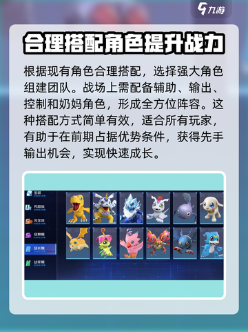 数码宝贝源码最强阵容一览介绍截图4