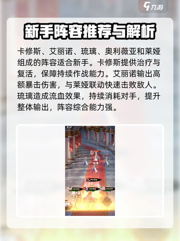 命运圣契莱娅阵容搭配分享介绍截图2