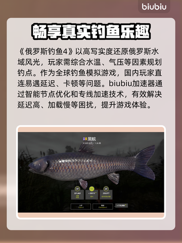 俄罗斯钓鱼4🔥加速器推荐，稳定不掉线🎉截图2