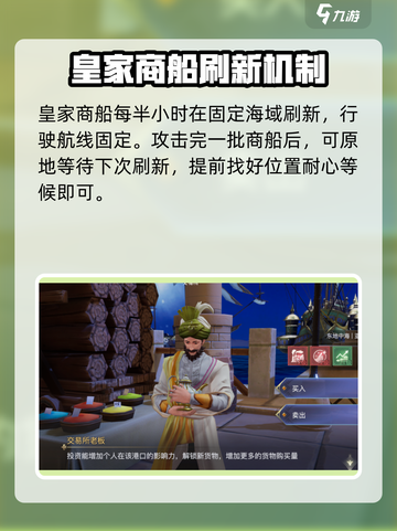 黎明之海🔥皇家商船刷新机制大揭秘⏰截图2