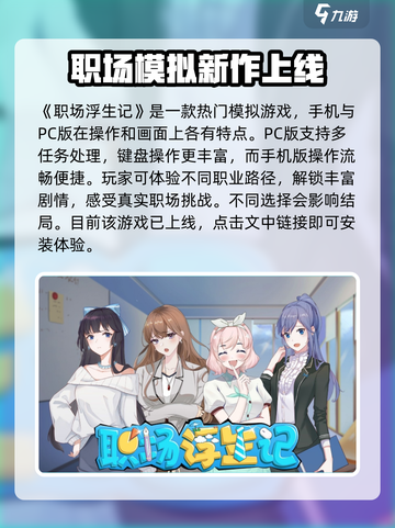 职场浮生记手机版和电脑有区别吗介绍截图2