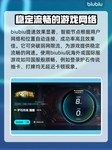炉石传说掉线延迟？这个加速器🔥绝对让你流畅玩耍！截图4