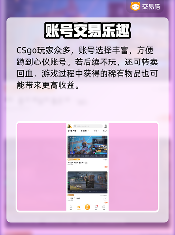 🔥CSGO账号交易全攻略！💎平台大比拼截图5