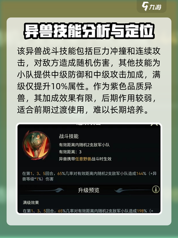 《野兽领主新世界》倭河马🔥技能强度全面解析！截图3