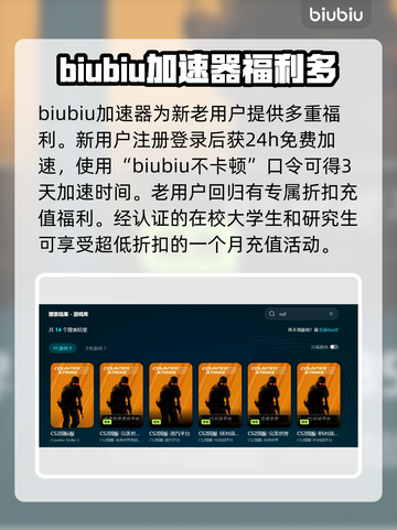 CS2加速器推荐🔥玩CS2必看，流畅体验💯截图3