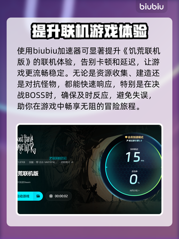 饥荒联机卡顿？用这个加速器🔥流畅玩截图5