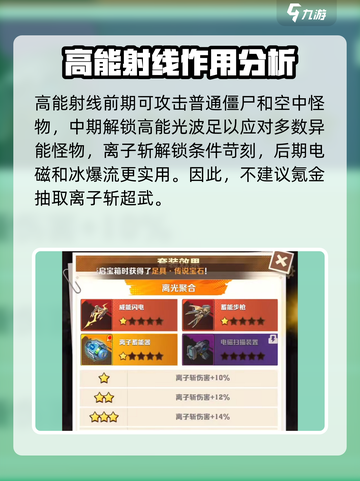 向僵尸开炮高能射线超武技能介绍介绍截图3