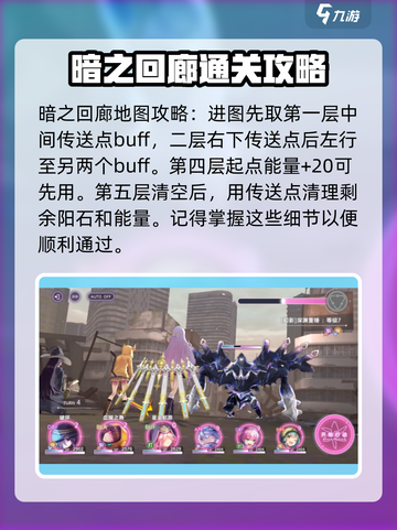 🔥炽焰天穹暗之回廊打法攻略🌟轻松通关秘籍！截图4