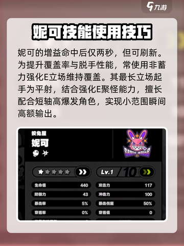 绝区零妮可值得培养吗介绍截图3
