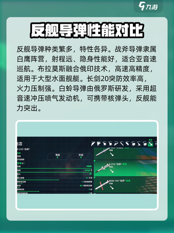 现代战舰🔥二级导弹全解析！🚀截图2