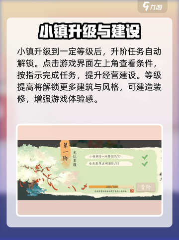《淡墨水云乡小镇》升阶大揭秘💥小镇技巧全分享！🔥截图4