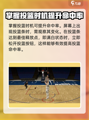 美职篮全明星投篮时机怎么看介绍截图2