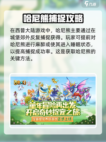 西普大陆手游哈尼熊🔥技能全解析来了！截图4