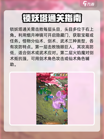 仙剑奇侠传新的开始锁妖塔攻略介绍截图2