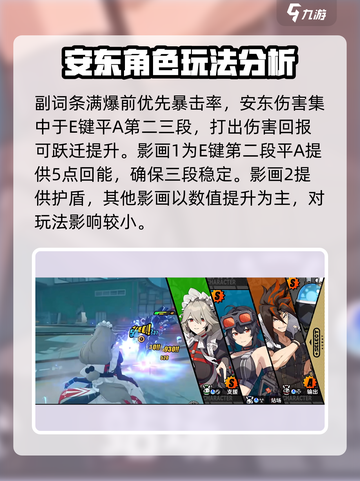 绝区零安东武器推荐🔥超强攻略带你躺赢游戏名必备！截图5