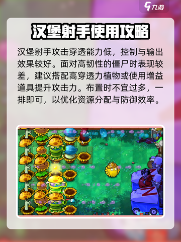 植物大战僵尸🔥汉堡射手杂交版来袭！ Zombies小游戏全新体验截图4