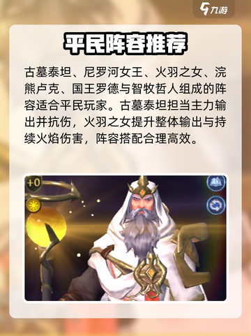 帝国与魔法🔥泰坦古墓最强搭配攻略💎截图2