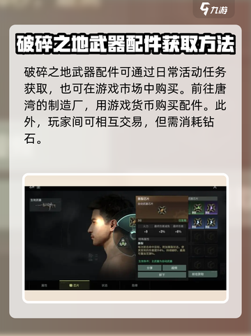 破碎之地🔥武器配件获取全攻略！快速入手方法大公开👇截图2